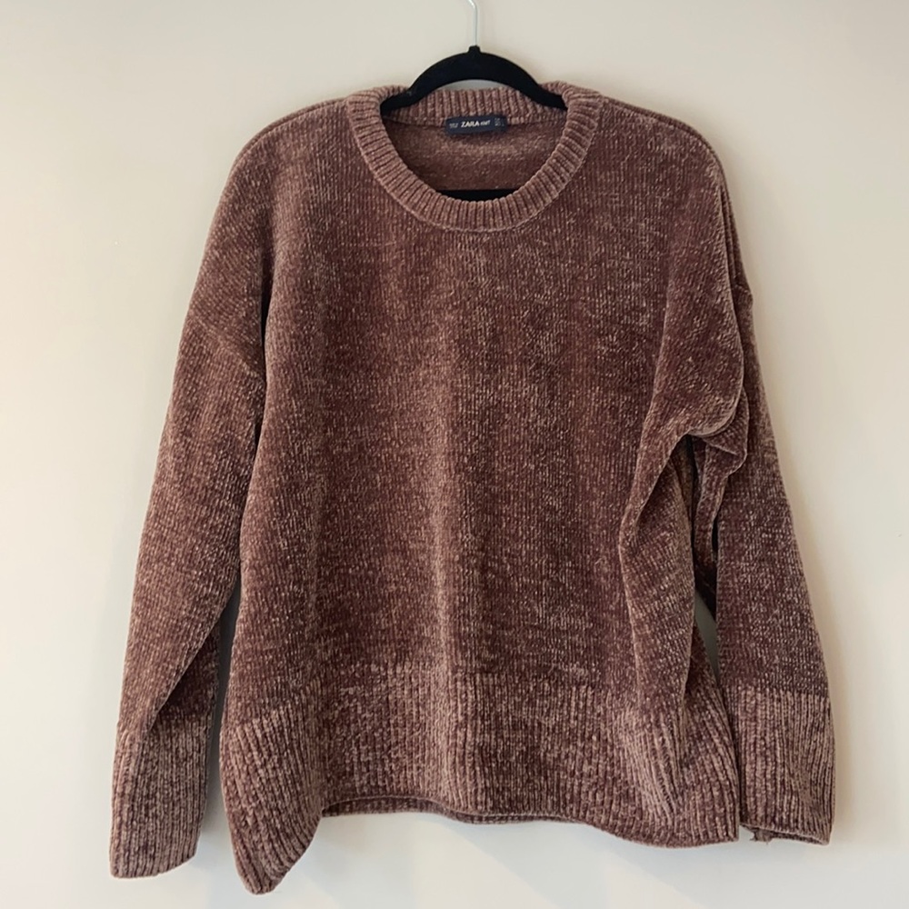 Zara Chenille Sweater S